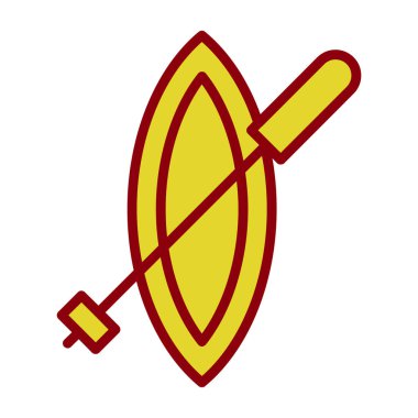 izole edilmiş renkli simge vektörü