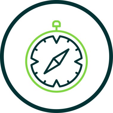 Safari tarayıcısı. Web simgesi basit illüstrasyon