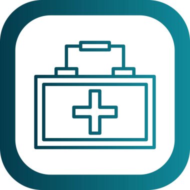 Çanta. Web simgesi basit tasarım