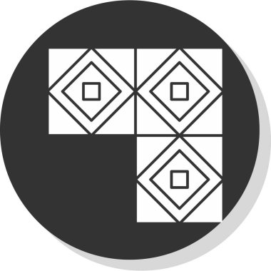 Bir b eksikliği simgesinin vektör çizimi