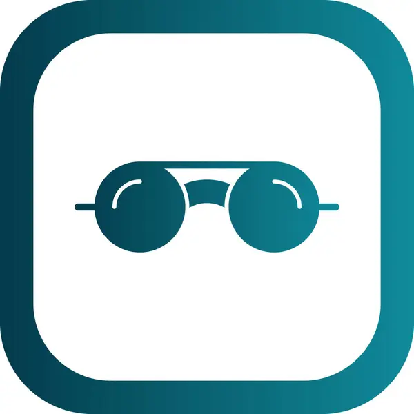 Eye Glasses Icon Vector Illustration — Stock Vector