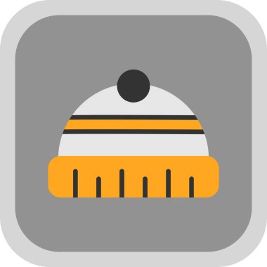 Kış şapkasının simgesi