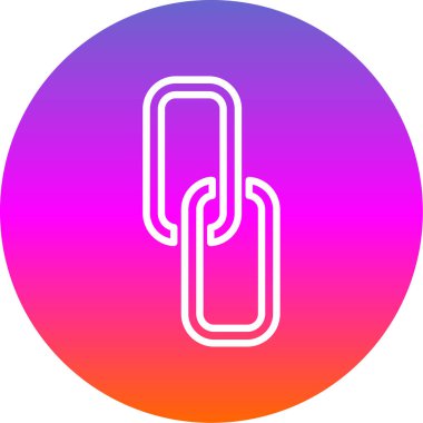 link web simgesi basit illüstrasyon 