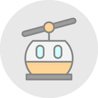 Modern simgenin vektör illüstrasyonu