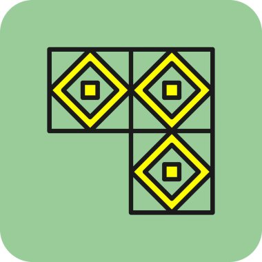 Oyun simgesinin vektör illüstrasyonu