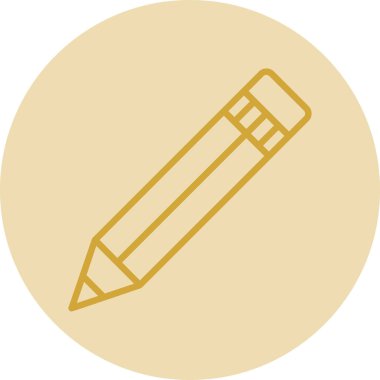 kalem simgesinin vektör illüstrasyonu