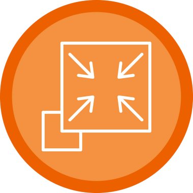 Bir web simgesinin vektör illüstrasyonu