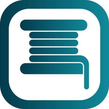 Modern b simgesinin vektör illüstrasyonu