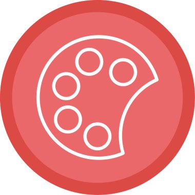 Gıda simgesinin vektör illüstrasyonu