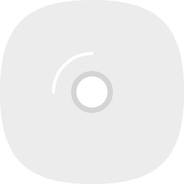 Basit bir cd simgesi. düz dizayn vektörü 10