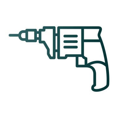 matkap simgesi tasarımı. vektör illüstrasyonu