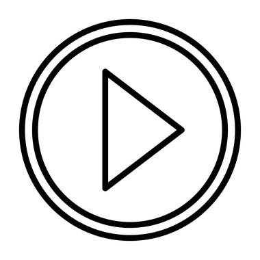 Düz oyun. Web simgesi basit illüstrasyon