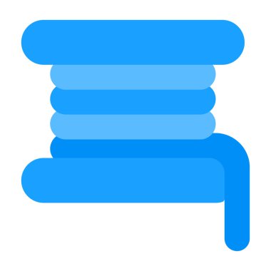 Kitap yığını vektör simgesi. Düz çizim. beyaz arkaplanda izole.