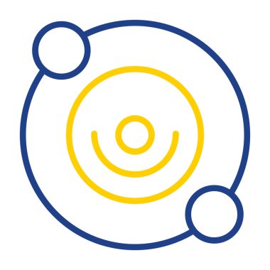 Vektör müzik simgesi illüstrasyonu