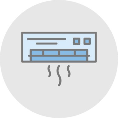 Tek bir izole bilgisayarın vektör çizimi