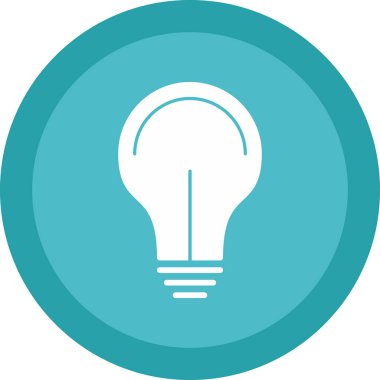 ampul izole edilmiş simge tasarımı, vektör illüstrasyonu 