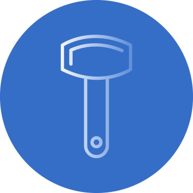 çekiç araç simgesi. vektör illüstrasyonu