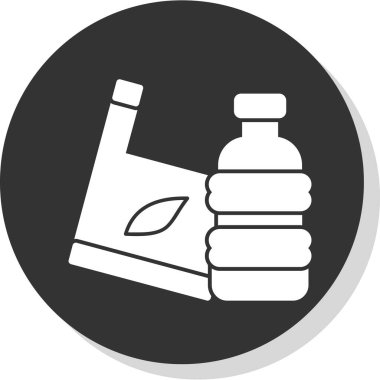 İzole edilmiş tek sabun simgesinin vektör illüstrasyonu.