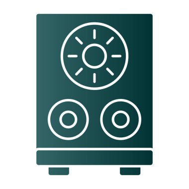 vektör sözcüsü Simgesi illüstrasyonu 