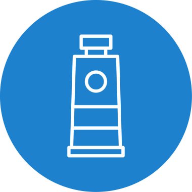 Basit bir resmetme tüpü simgesini boya 