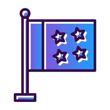 Yıldızların bayrağı ve kurdele