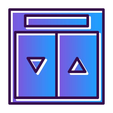 seo modern simgesinin vektör illüstrasyonu