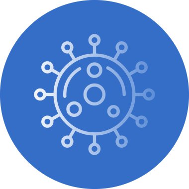 Virüs. Web simgesi basit illüstrasyon 