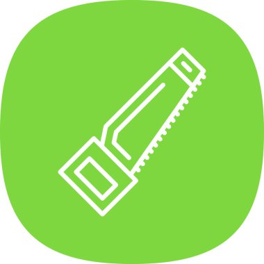 Modern El Testere simgesinin vektör çizimi              