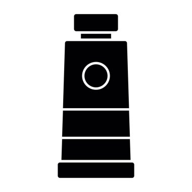 Basit bir resmetme tüpü simgesini boya 