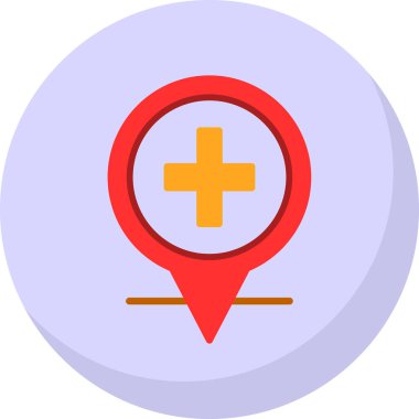 harita pin vektör simgesi