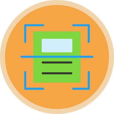 Tarayıcı ağ simgesi vektör çizimi