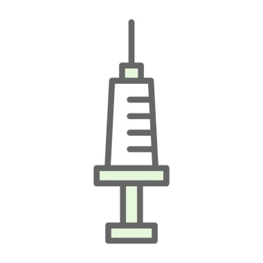 İzole edilmiş tek bir elektrikli arabanın vektör çizimi
