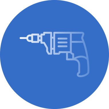 matkap simgesi tasarımı. vektör illüstrasyonu