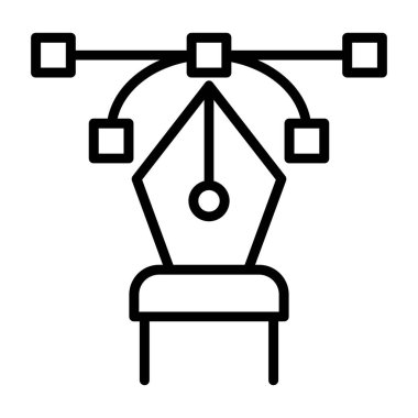 ağ paylaşım simgesi çizimi