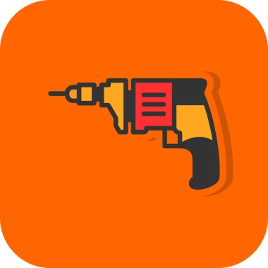 matkap simgesi tasarımı. vektör illüstrasyonu