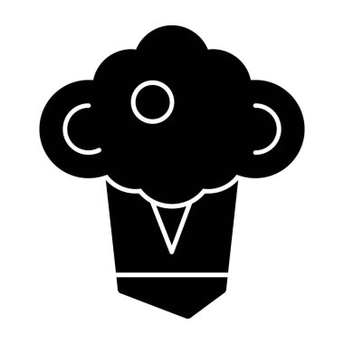 Yemek. Web simgesi basit illüstrasyon