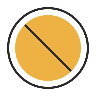 Çember simge tasarımı vektör çizimi grafiği