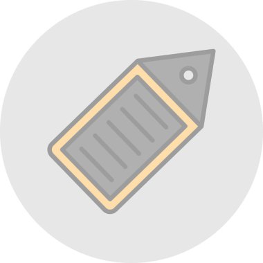 vektör kalem renkli simge