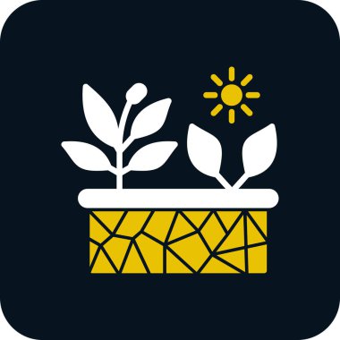 Bitkilerin vektör simgesi