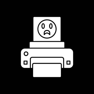  fotoğraf yazıcısı web simgesi basit illüstrasyon