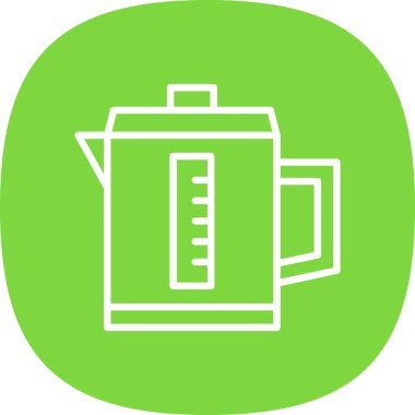 Çay simgesinin vektör illüstrasyonu