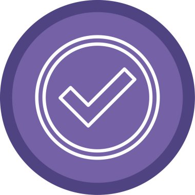 İşaretleme simgesinin vektör illüstrasyonu 