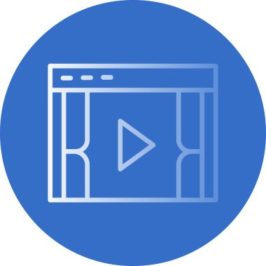 seo modern simgesinin vektör illüstrasyonu