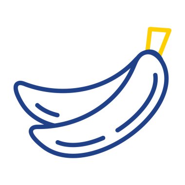 muz ikonu. vektör çizimi tasarımı 