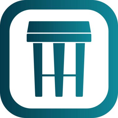 Modern b 'nin vektör illüstrasyonunda su ikonu yok