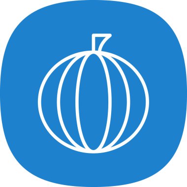 Eşsiz Kabak Vektörü Kabartma Simgesi