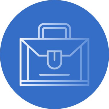 Çanta. Web simgesi basit tasarım