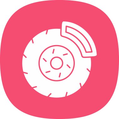 Modern otomatik simgenin vektör illüstrasyonu