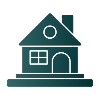 ev simgesi modern basit illüstrasyon