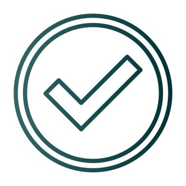 İşaretleme simgesinin vektör illüstrasyonu 